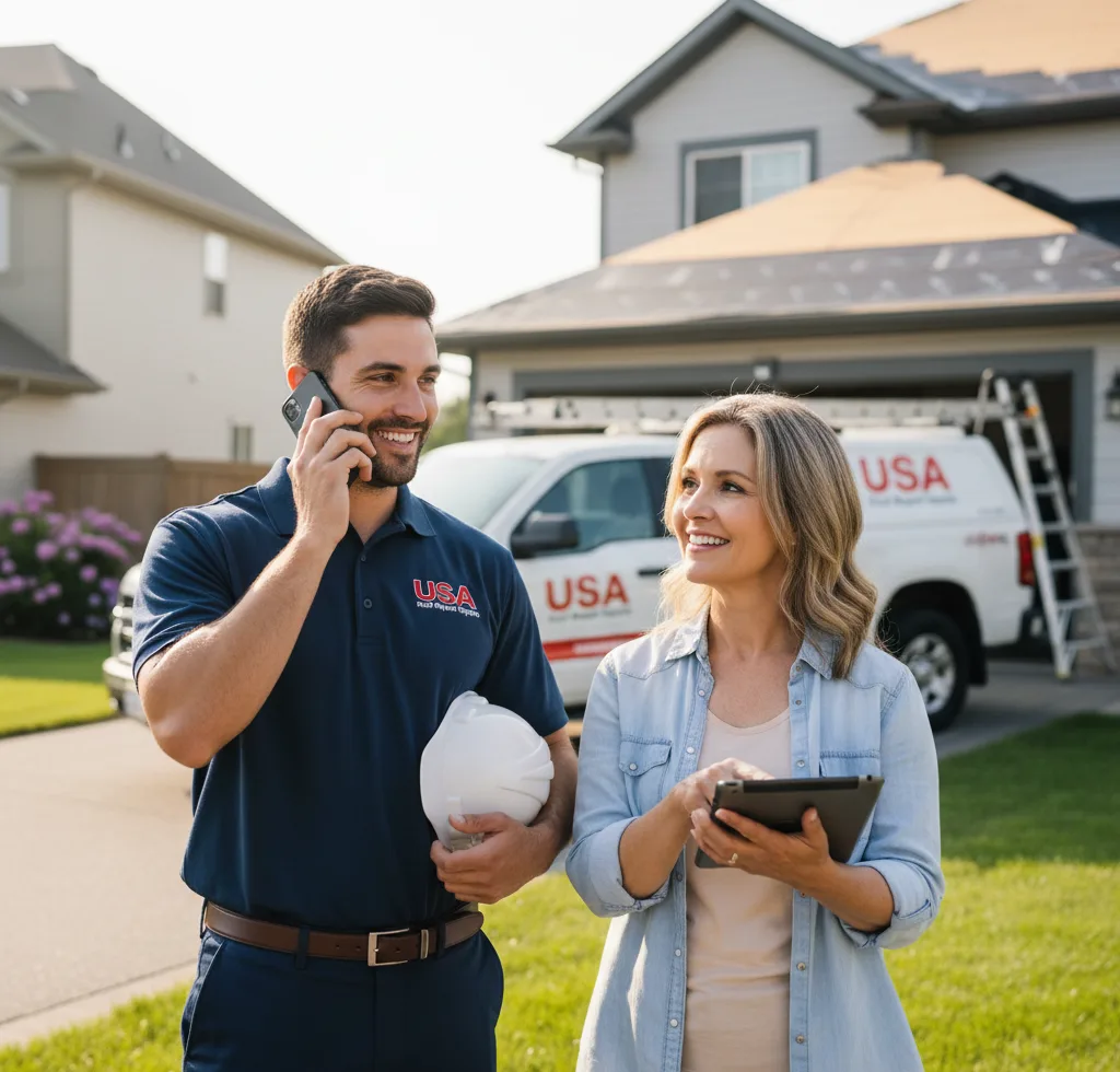 USA Roof Repair Experts customer support in Union Mills